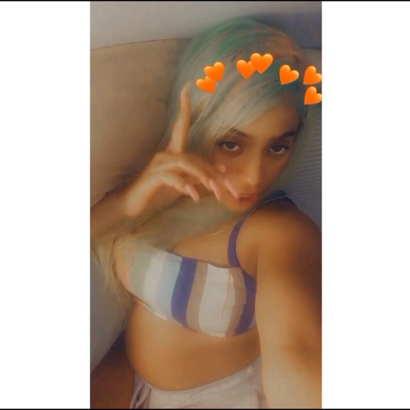 B Y O P Striped Crop Top From Forever - Picture 1 of 4